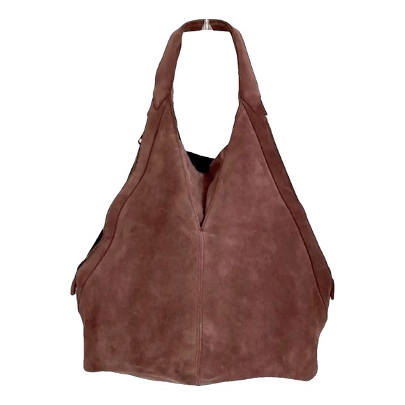 JJ Winters Jamie Suede Hobo Tote - Picture 1 of 11